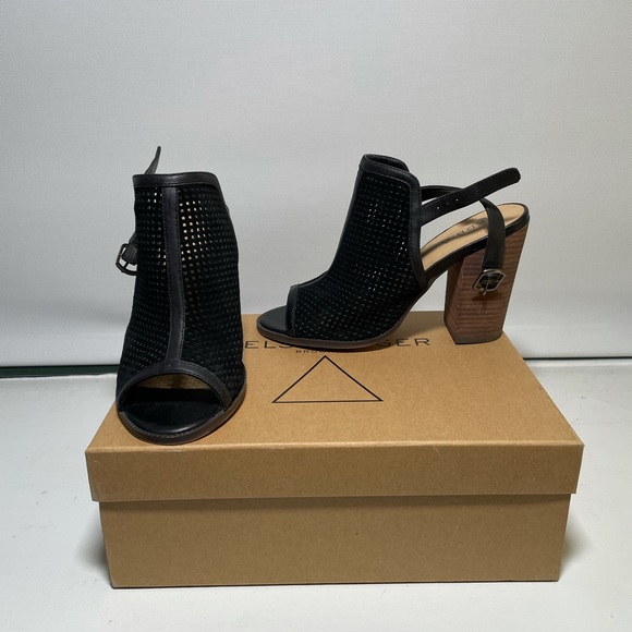 Kelsi Dagger Shoes - Kelsi Dagger Perforated Open-toe Bootie Sandal